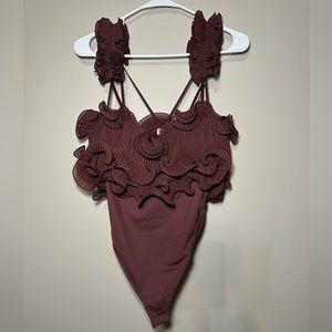 Free People For The Frill Of It Bodysuit
